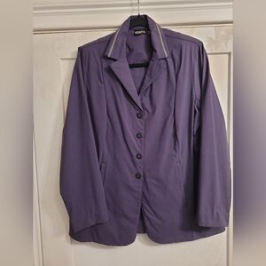 Kerrits Koat in EGGPLANT XL. EUC